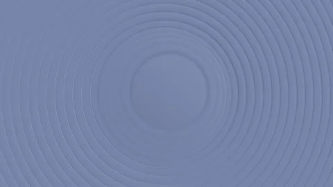 Abstract pattern of circles with the effect of displacement. White clean rings Stock Footage 131808472