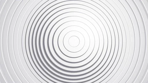 Abstract pattern of circles with the effect of displacement. Stock Footage 142500611