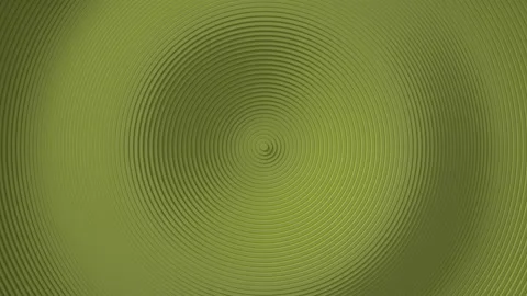 Abstract pattern of circles with the effect of displacement. Green clean rings a Video stock 164515238