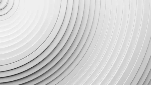 Abstract pattern of circles with the effect of displacement. Loop animation Stock Footage 229411285