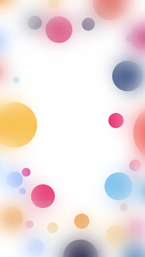 Abstract pattern of circles with the effect of displacement Видео 329918779