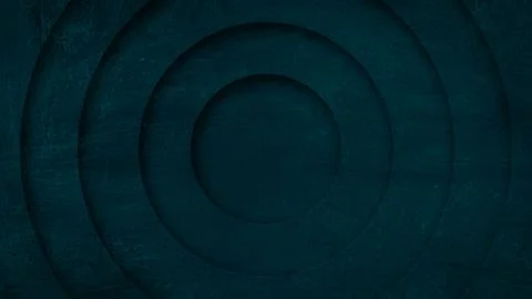 Abstract pattern of circles with the effect of displacement turquoise stone t Illustrazione stock