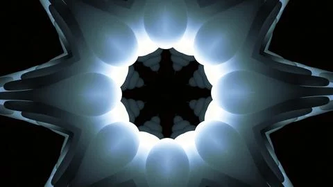 Abstract pattern with circles in rays. Design. Wave stream of rays from points Stock Illustration