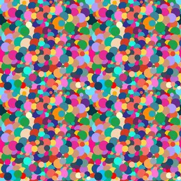 Abstract pattern, circles, seamless pattern Stock Illustration