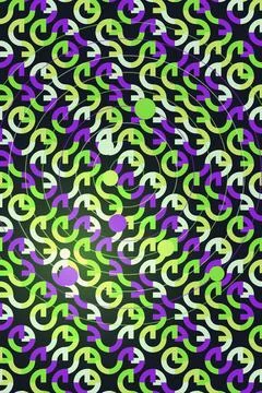 Abstract Pattern with Circular Elements Stock Photos