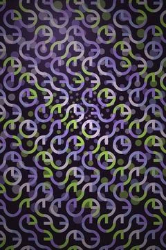 Abstract Pattern with Circular Elements Stock Photos