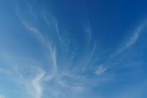 Abstract pattern from a cloud on the sky Foto stock