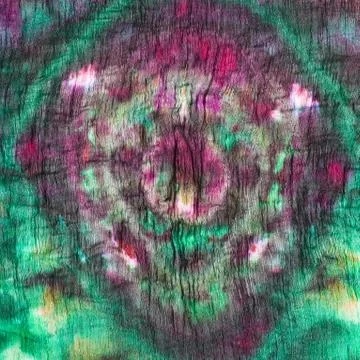 Abstract pattern of cold painted batik Stock Photos