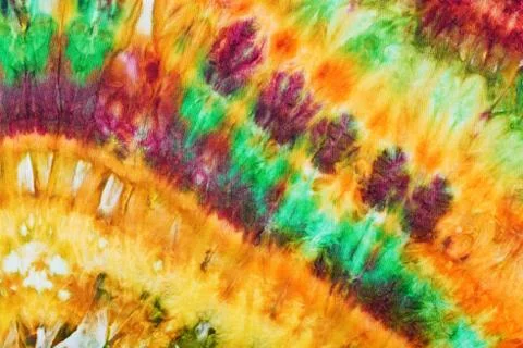 Abstract pattern of cold painted batik Stock Photos