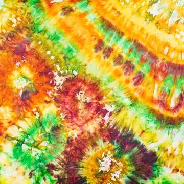 Abstract pattern of cold painted batik Stock Photos