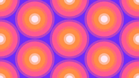 Abstract pattern color geometric circle color stripes  background 4k video 库存影片 146692262