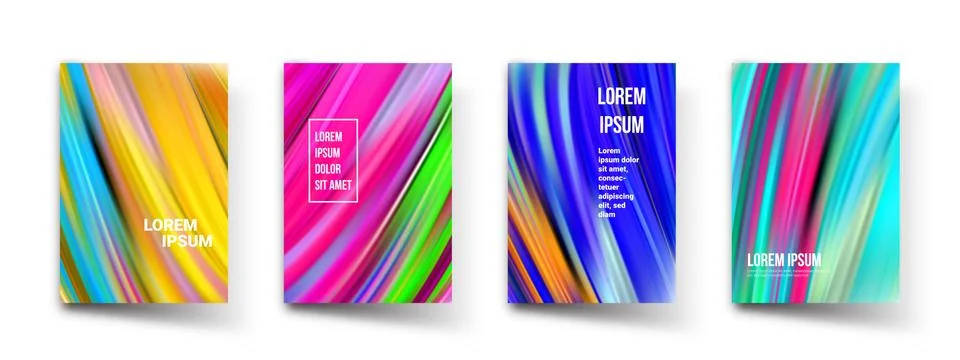 Abstract pattern color gradient background templates. Vector modern abstract  Stock Illustration