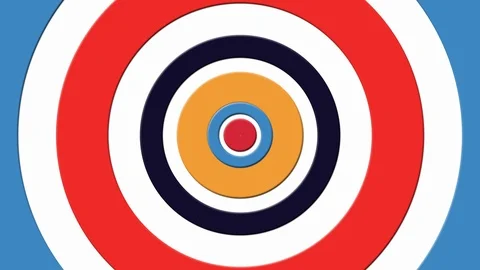 Abstract Pattern With Colorful Circles Animated On The Surface Stock Footage 127016387