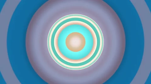 Abstract Pattern With Colorful Circles Stock Footage 169981278