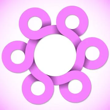 Abstract pattern with colorful circles Stock Illustration