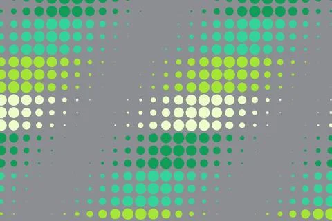 Abstract pattern of colorful dots on gray background Stock Photos