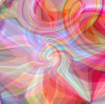 Abstract pattern of colorful smoke Stock Illustration