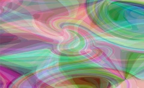 Abstract pattern of colorful smoke イラスト素材