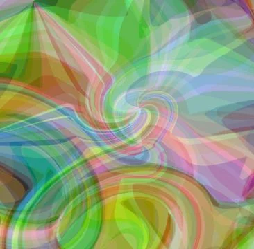 Abstract pattern of colorful smoke Stock Illustration