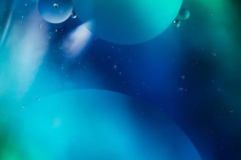 Abstract pattern coloured oil bubbles water3 Stock Photos
