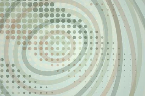 Abstract pattern with concentric circles in pastel colors Stock Photos