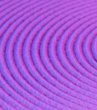 Abstract pattern - concentric circles on purple sand Stock Photos