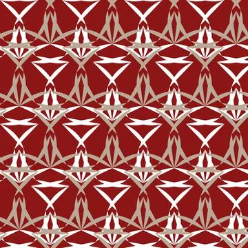 Abstract pattern contrast white red maroon background Illustrazione stock
