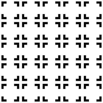 Abstract pattern with cross hair like, square shapes. Seamlessly repeatable. 스톡 일러스트