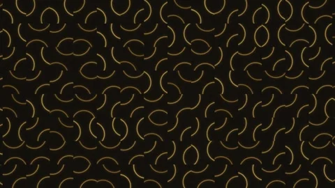 Abstract pattern with curved lines on a dark background Stock Footage 339285948