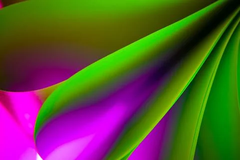 Abstract pattern of curved lines. Futuristic smooth shapes. Stock Photos