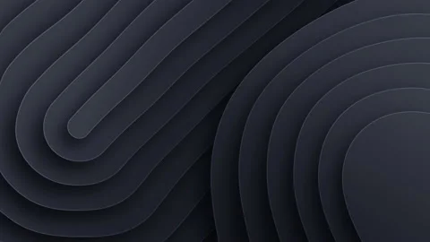 Abstract pattern of dark grey circles with the effect of displacement animation Stock Footage 132278685