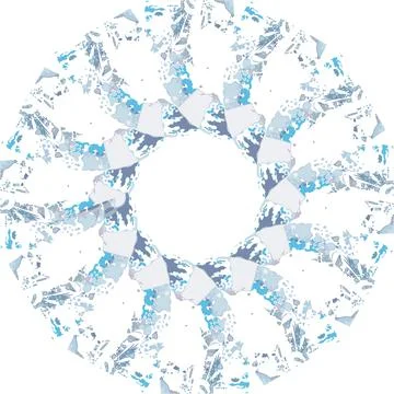 Abstract pattern of delicate pastel colors for design.3d. Stock Illustration