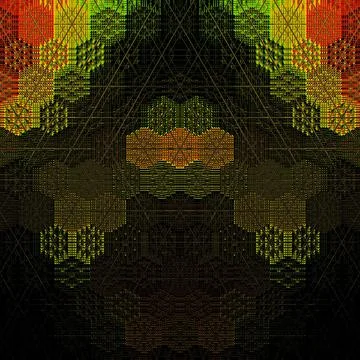 Abstract pattern design for background Illustrazione stock