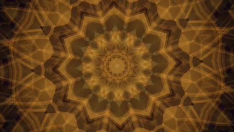 Abstract pattern design with geometric shapes in warm Stock Footage 340388522