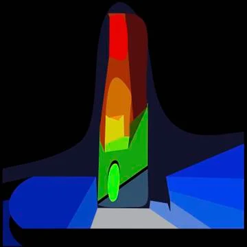 Abstract pattern of details black. Stock Illustration