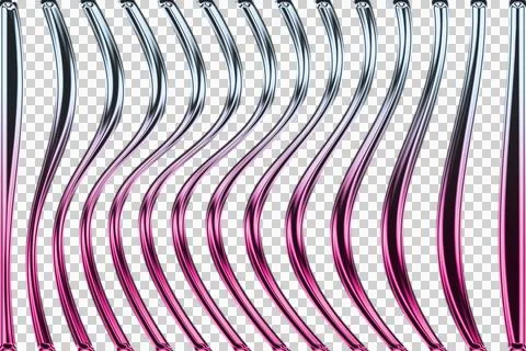 Abstract pattern with diagonal stripes in gradient colors of purple pink and Stock Illustration