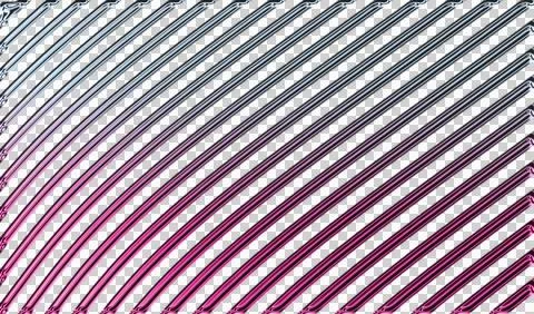 Abstract pattern with diagonal stripes in purple and green hues transparent Illustrazione stock