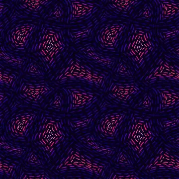 Abstract pattern doodle hatch ornament fabric pink Stock Illustration