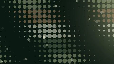 Abstract pattern of dots with dark background and light shades Иллюстрация