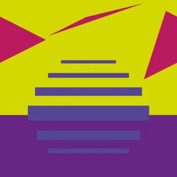 Abstract pattern expressive shape ornaments graphical design Stock Illustration