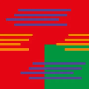 Abstract pattern expressive shape ornaments graphical design Stock Illustration