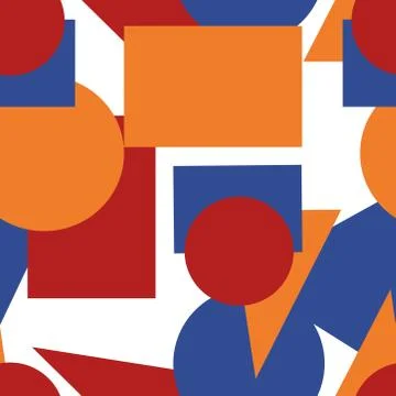 Abstract pattern expressive shape ornaments graphical design Stock Illustration