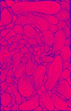 Abstract pattern, fantasy wavy, stylish background Stock Illustration