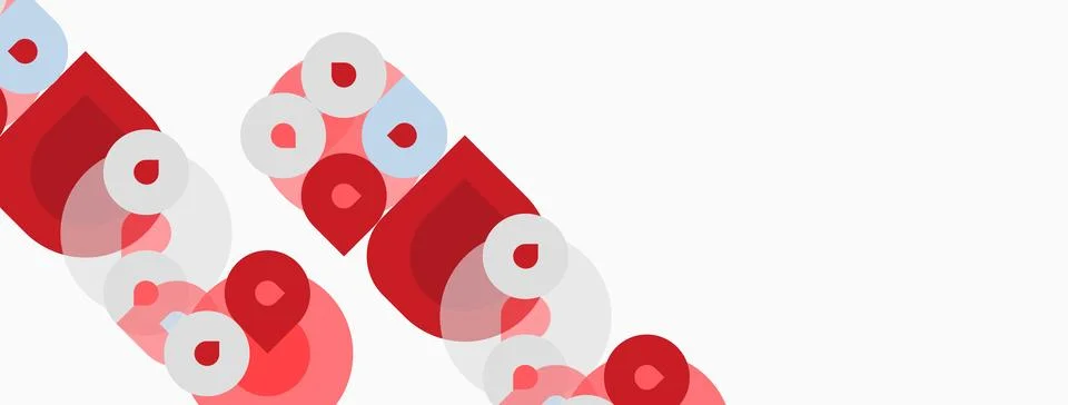 Abstract pattern features repeating shapes, pinks, whites. Diagonal arrangeme 스톡 일러스트