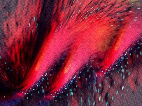 Abstract pattern featuring swirling red hues creating a dynamic and energet.. Stock Illustration