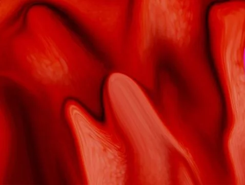 Abstract pattern featuring swirling red hues creating a dynamic and energet.. Stock Illustration