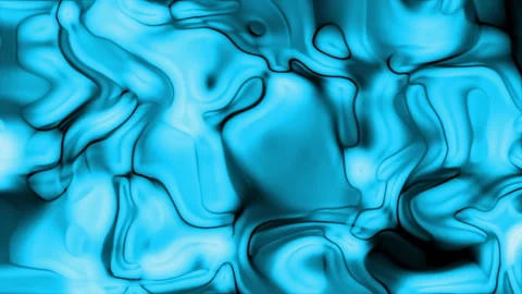 Abstract pattern of flowing blue and black shapes. Stockbeeldmateriaal 333538568