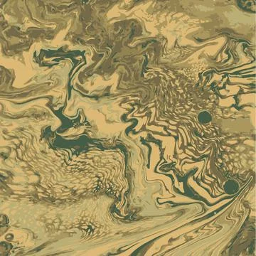 Abstract pattern in fluid art style for prints, paintings, banners and simple Stock Illustration