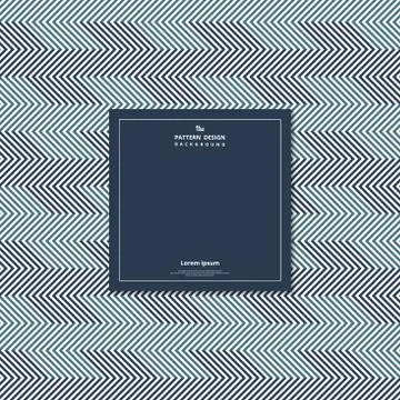 Abstract pattern geometric background of blue tone design. Stock Illustration