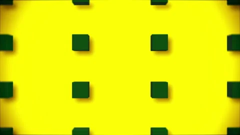 Abstract pattern geometric green blue square up down cube 3d loop	 Stock Footage 118642163